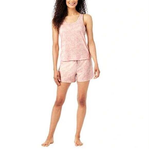 New! Lucky Brand PLUS 4-Piece Super Soft Floral Print Lounge Pajama Set - Picture 5 of 12